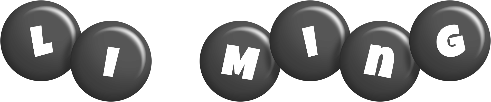 Li Ming candy-black logo